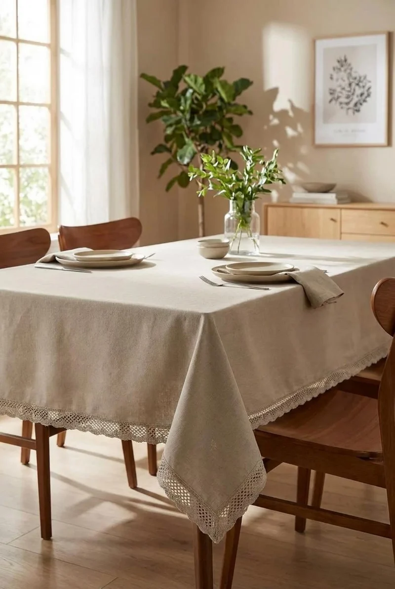 Infinity Tovaglia Pizzo Beige