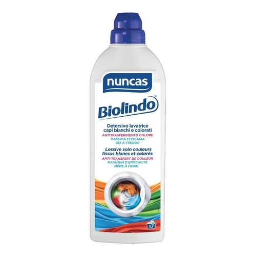 Biolindo Detersivo Lavatrice Capi Bianchi e Colorati - 1000ml