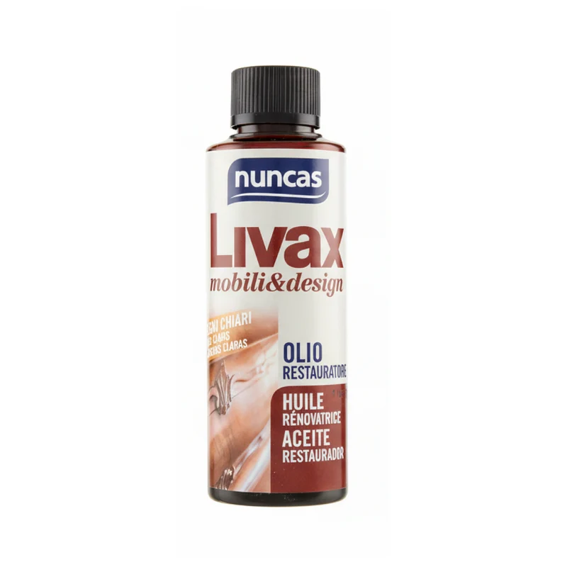 Livax Mobili&Design Olio Restauratore Legni Chiari - 120ml