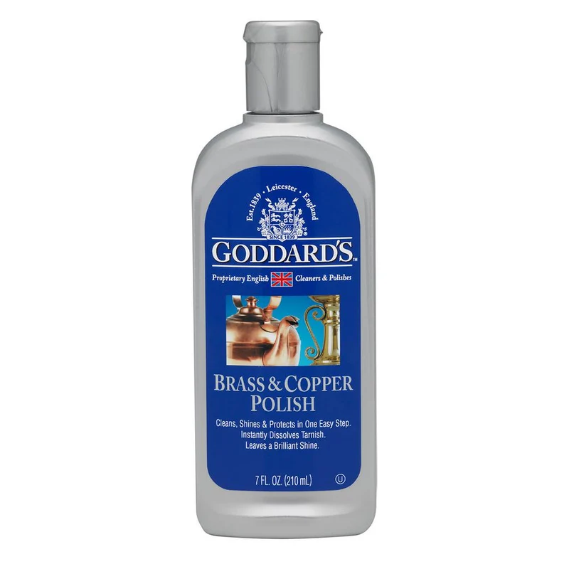 Goddard's Brass & Copper Polish 210 ml - crema per ottone, rame, bronzo e metalli