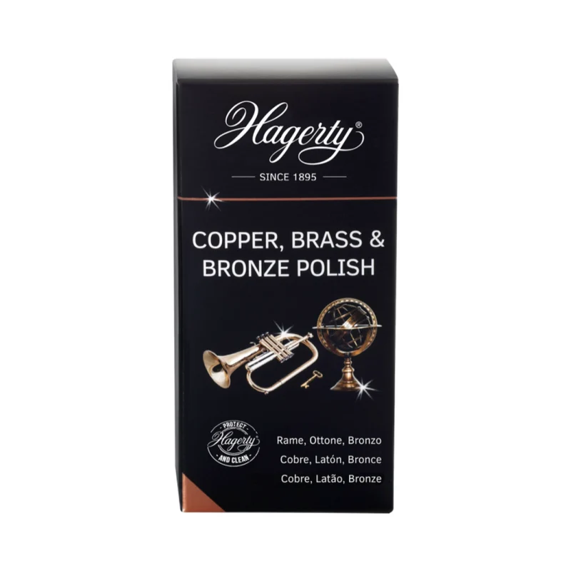 Hagerty Copper, Brass & Bronze Polish - crema per pulizia di rame, ottone e bronzo