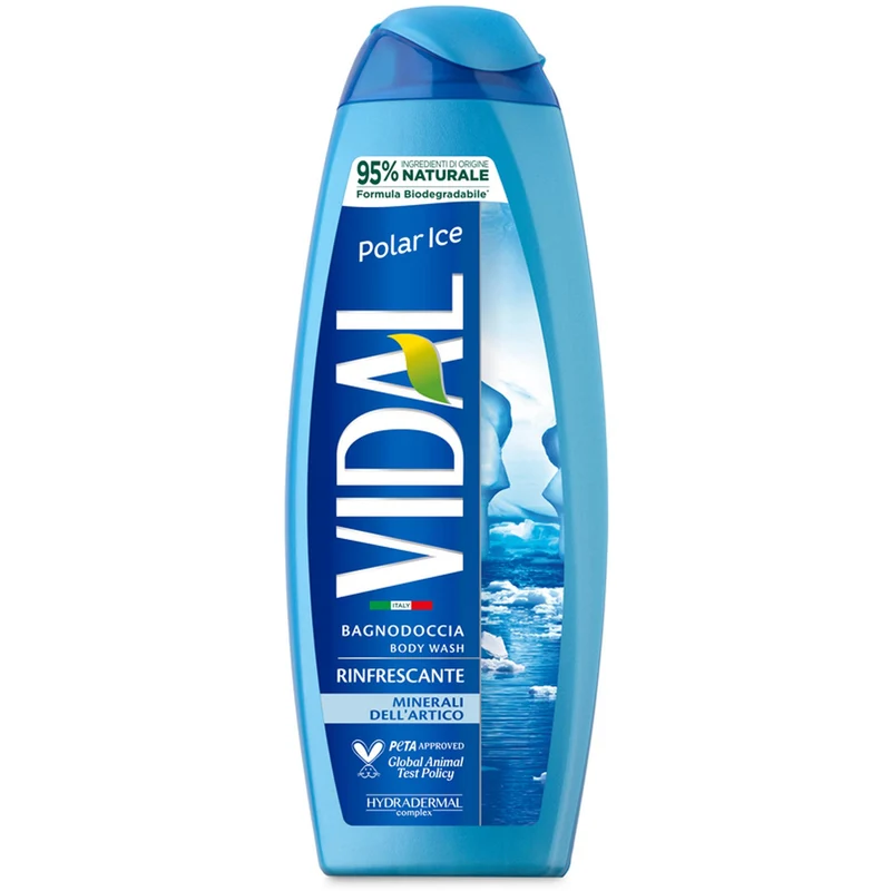Vidal Bagnodoccia Rinfrescante con Minerali dell'Artico - 500ml