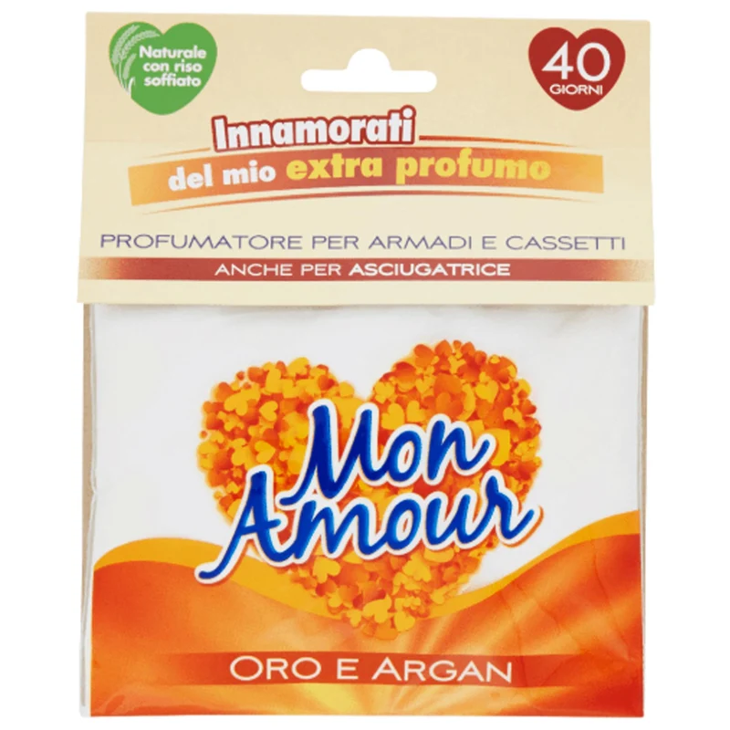 Felce Azzurra Mon Amour Profumatore Armadi - Oro e Argan