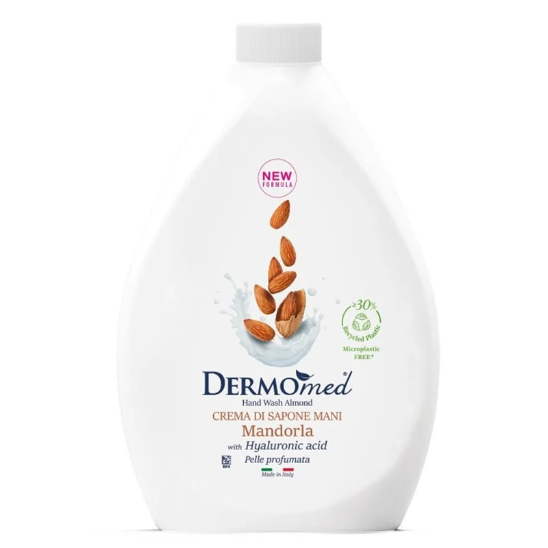 Dermomed Crema di Sapone Mandorla - Ricarica 1000ml
