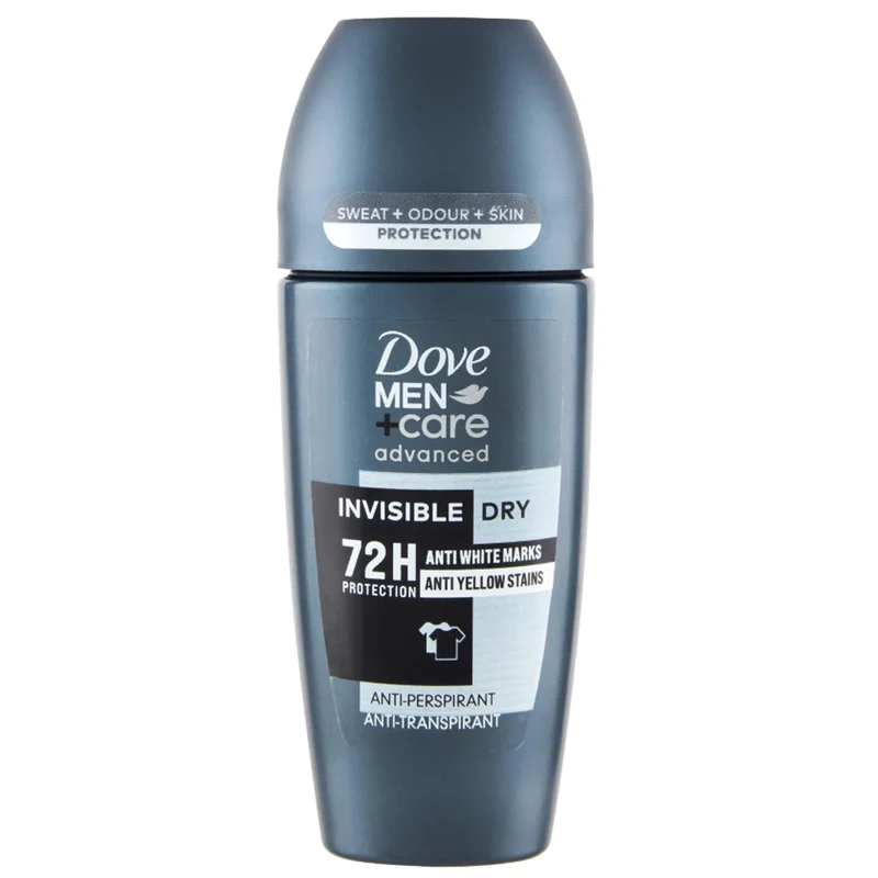 Dove Deodorante Roll-On Men Invisible Dry - 50ml