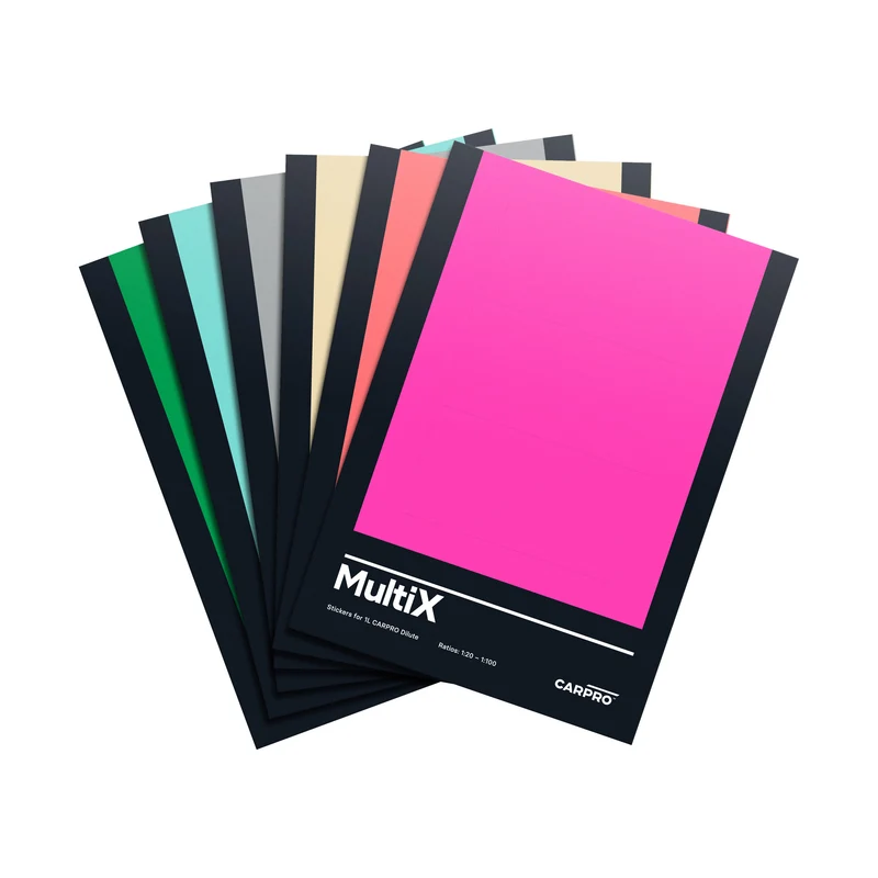 CARPRO Dilute Stickers Set