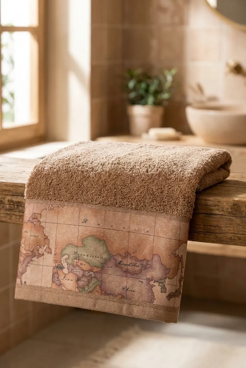 Geo Classic Telo Bagno Tortora