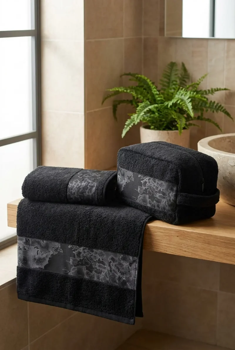Geo Night Set Beauty Nero