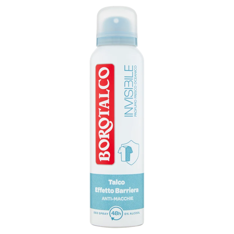 Borotalco Deo Invisible Azzurro Spray Ml150