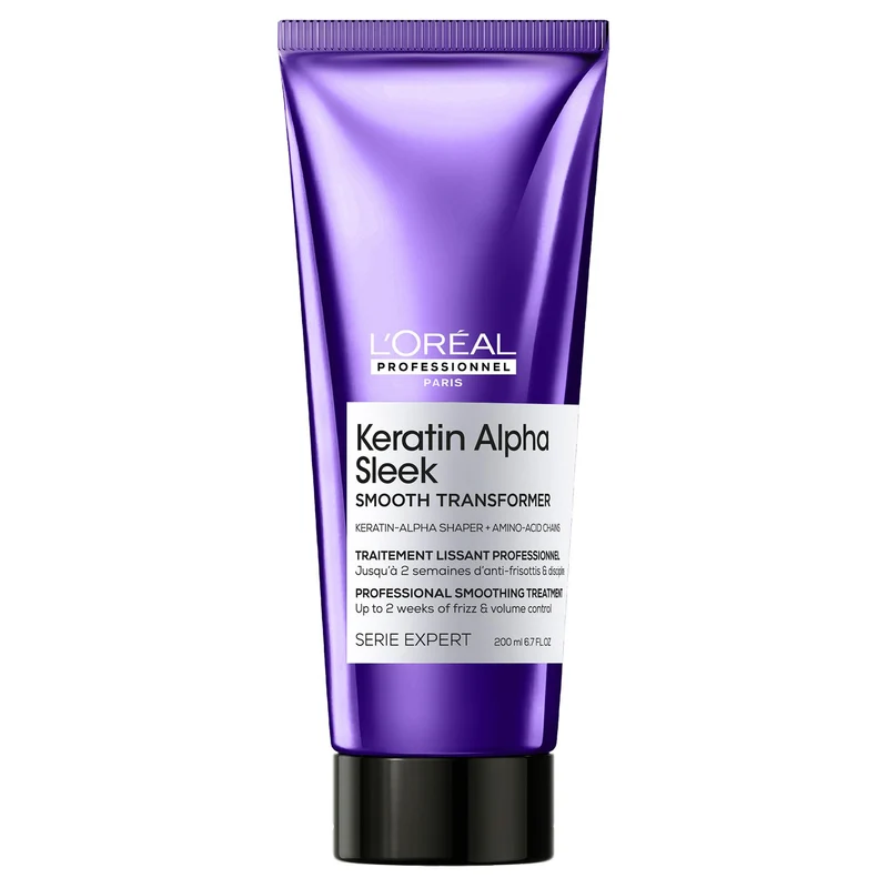 Loreal Keratin Alpha Sleek Trattamento Lisciante - 200ml