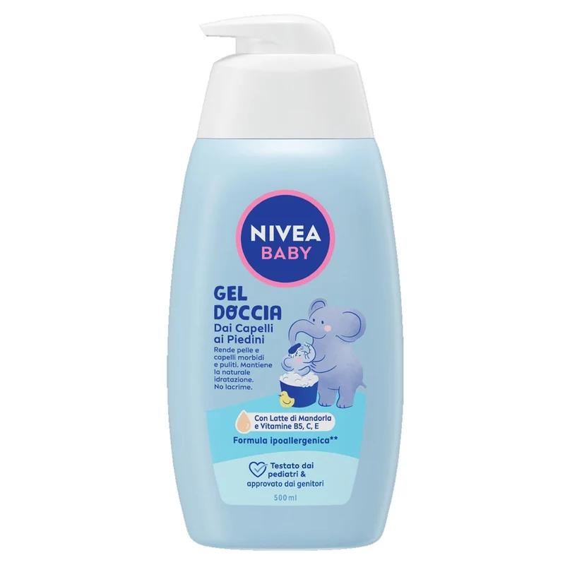 Nivea Baby Gel Doccia Capelli e Piedini - 500ml