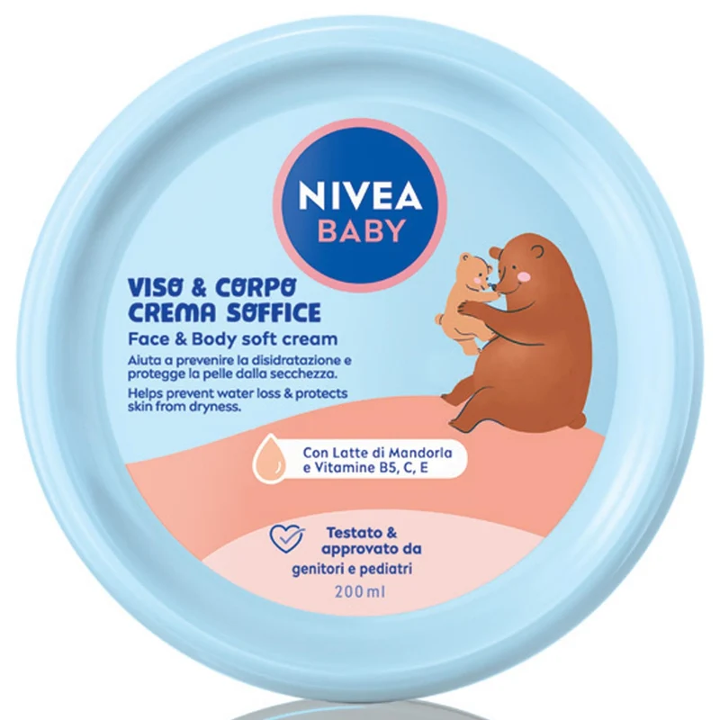 Nivea Baby Crema Soffice Viso e Corpo - 200ml