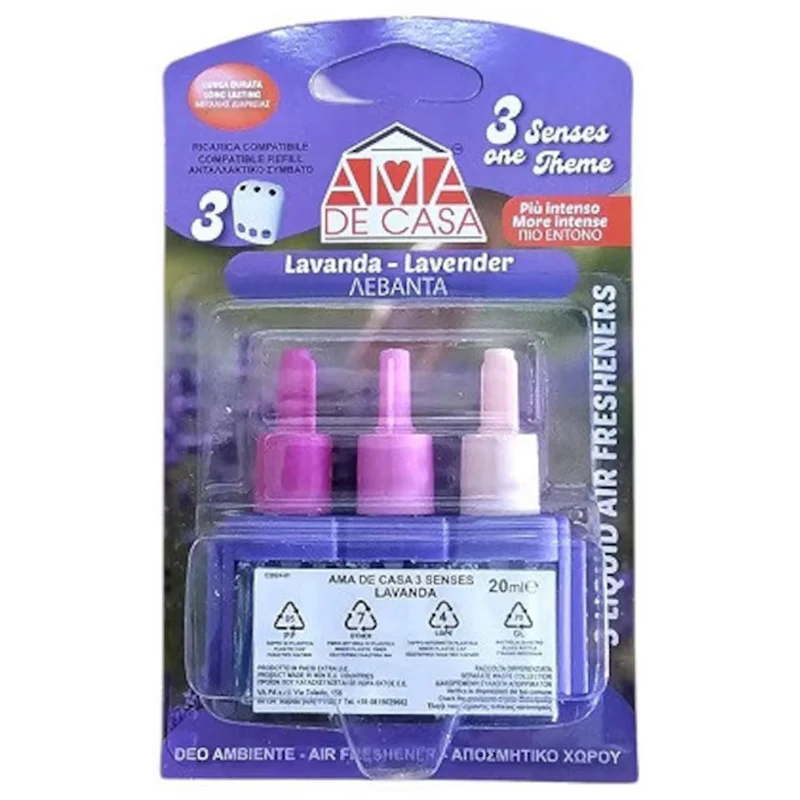Ama de Casa Deodorante Ambiente 3Volution Ricarica - Lavanda