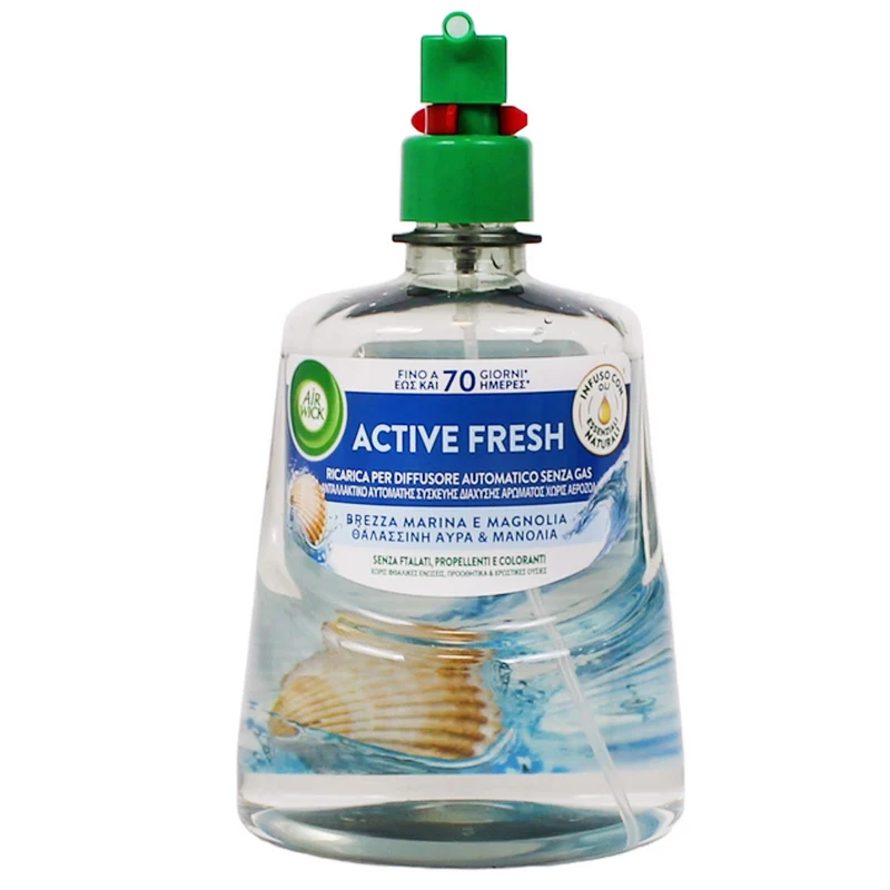 Air Wick Active Fresh Ricarica 228ml - Brezza Marina e Magnolia