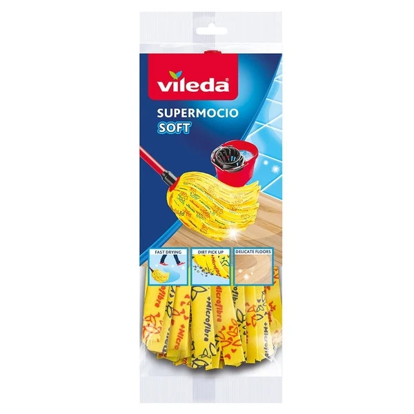 Vileda Supermocio Soft Ricambio Giallo