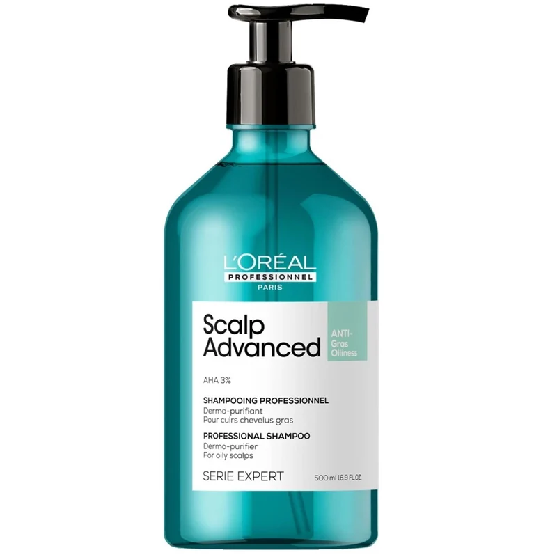 Loreal Expert Scalp Advanced Anti-Oiliness Shampoo Cute Grassa - 500ml