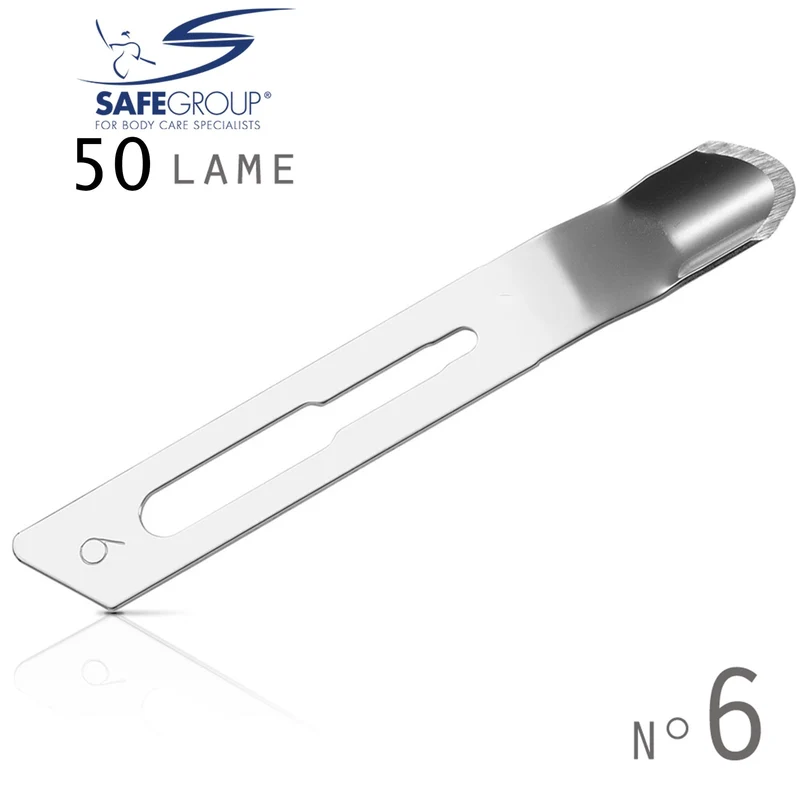 Safe Lame Sgorbie Sterili 50pz - n.6