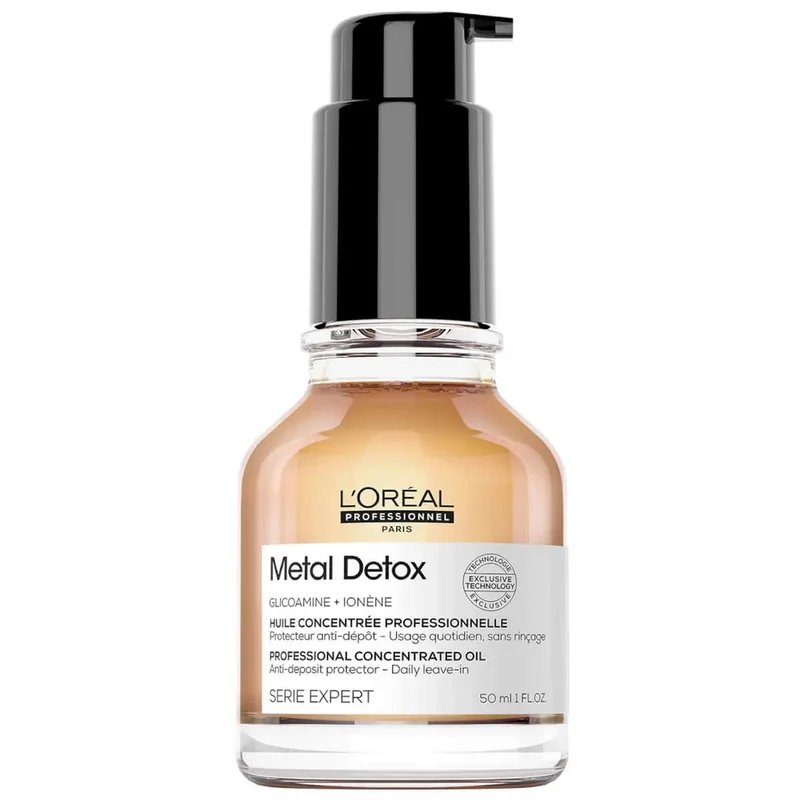 Loreal Serie Expert Metal Detox Olio Concentrato per Capelli - 50ml