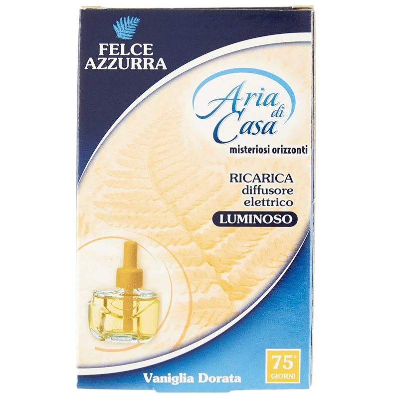Felce Azzurra Ricarica Diffusore Elettrico - Vaniglia Dorata