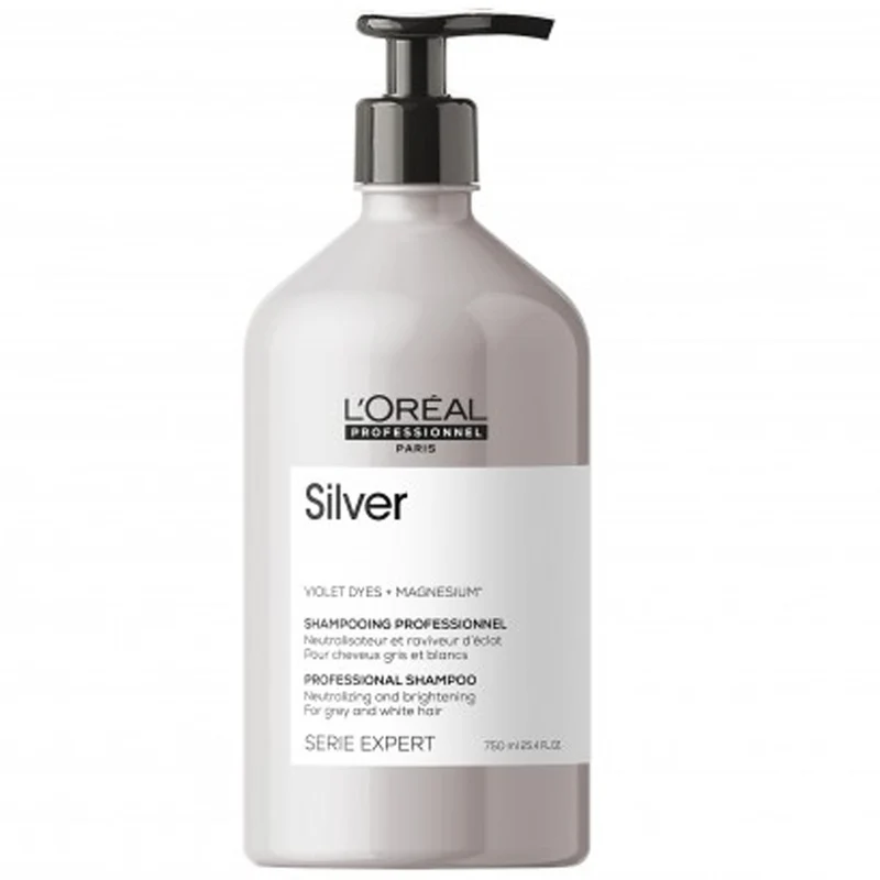 Loreal Expert Silver Shampoo Capelli Grigi e Bianchi - 500ml