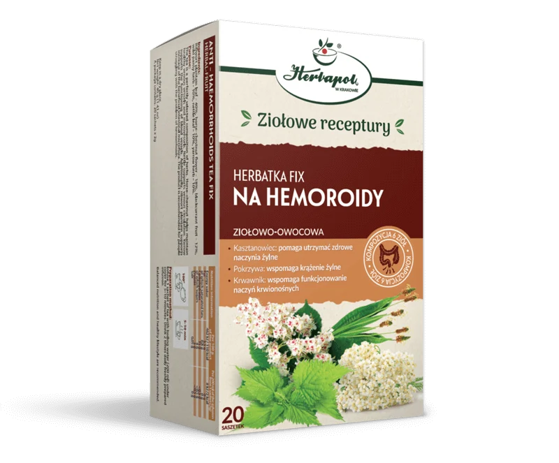 HERBAPOL fix Tee gegen Hämorrhoiden