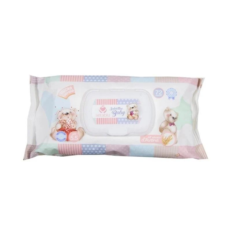 Setablu Salviettine Baby Avena 72Pz Pop/Up