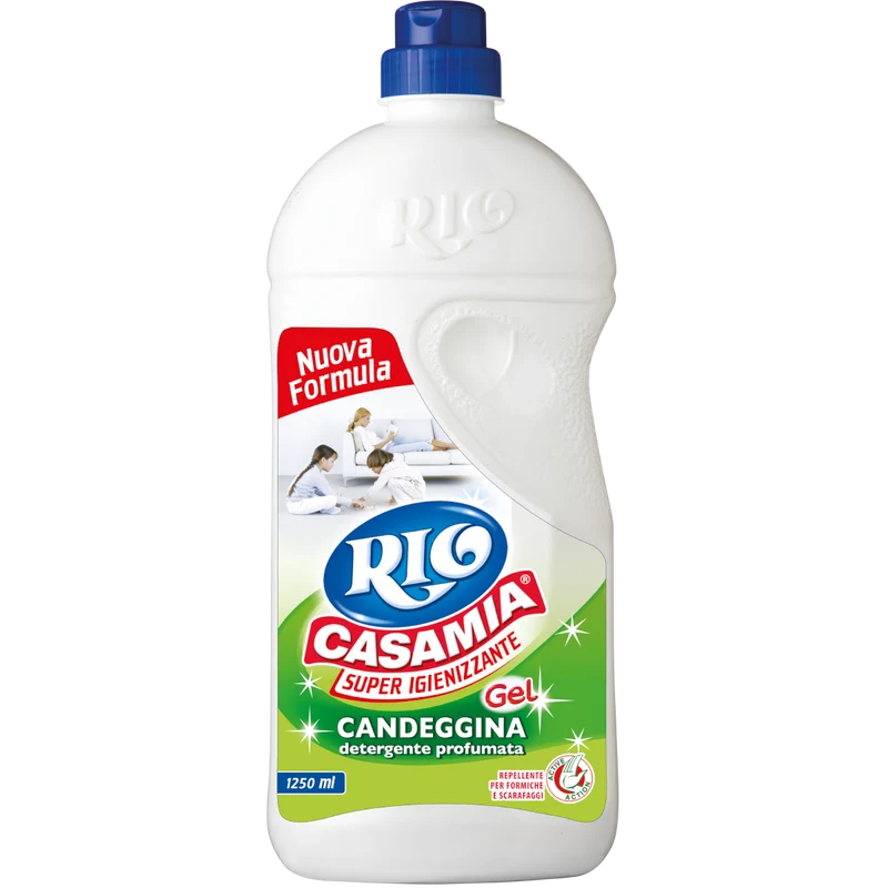 Lavapavimenti Rio Casamia 1,25Lt Gel Con Candeggina