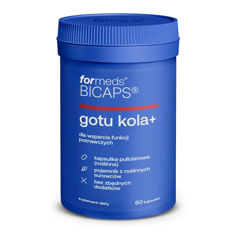 ForMeds Bicaps Cyticoline Gotu Kola + 60 Kapseln