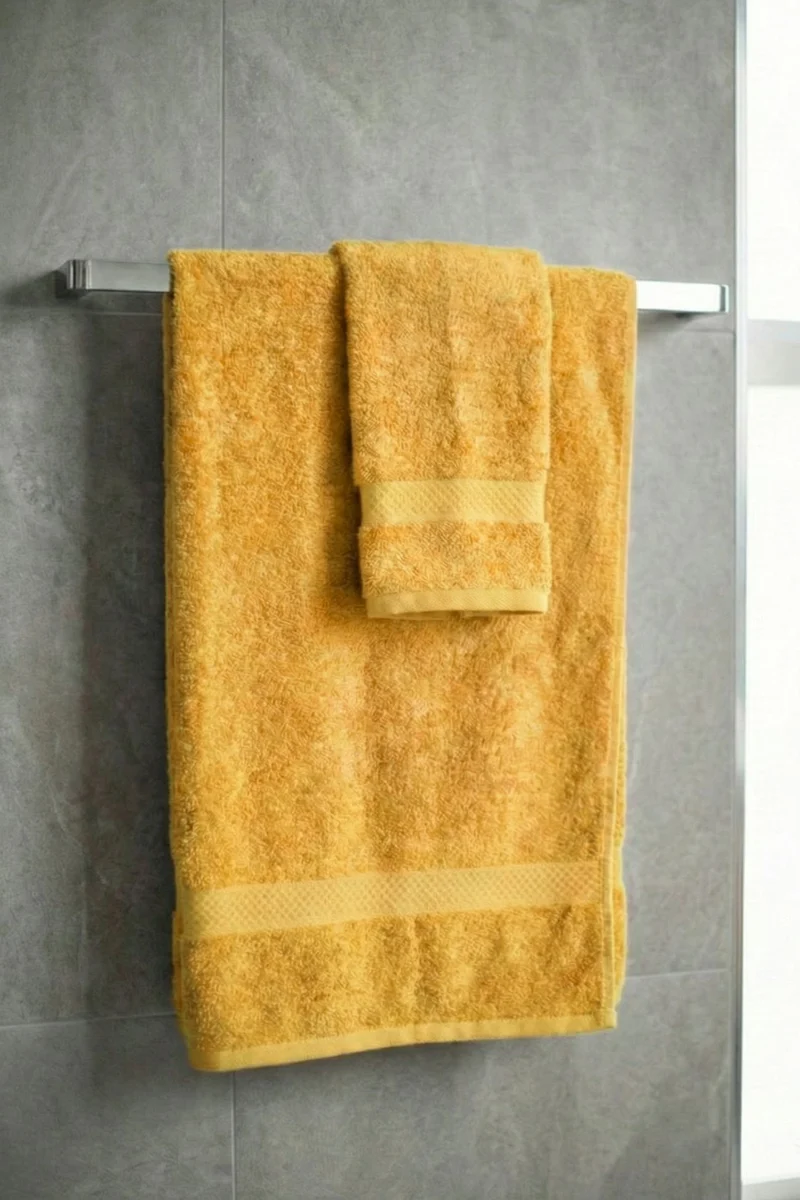 Minorca Set Asciugamani Giallo Sole