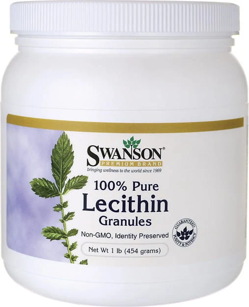 100% reines Lecithingranulat 454g SWANSON