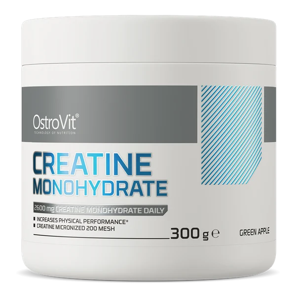 OSTROVIT Kreatin-Monohydrat - Grüner Apfel-Geschmack (300 g)