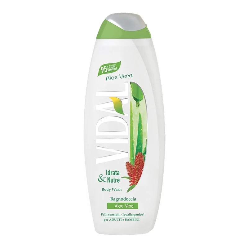 Vidal Bagnoschiuma Aloe Vera Ml500