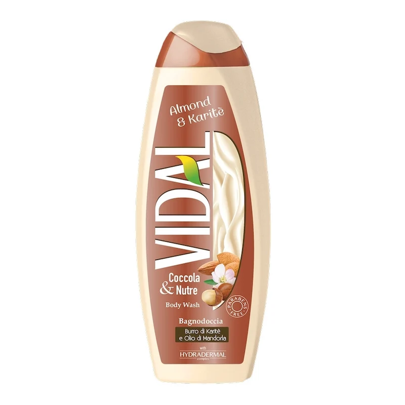 Vidal Bagnoschiuma Almond Karite' Ml500