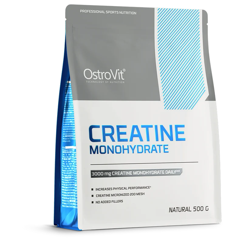 OSTROVIT Kreatin-Monohydrat - Natürlicher Geschmack (500 g)