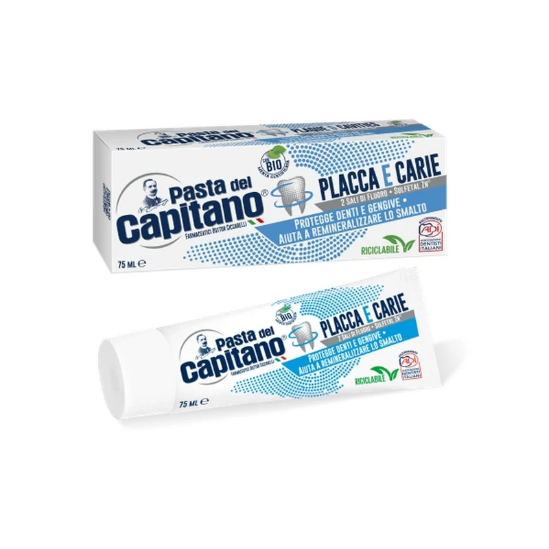 Capitano Dentifricio Placca Carie 75Ml