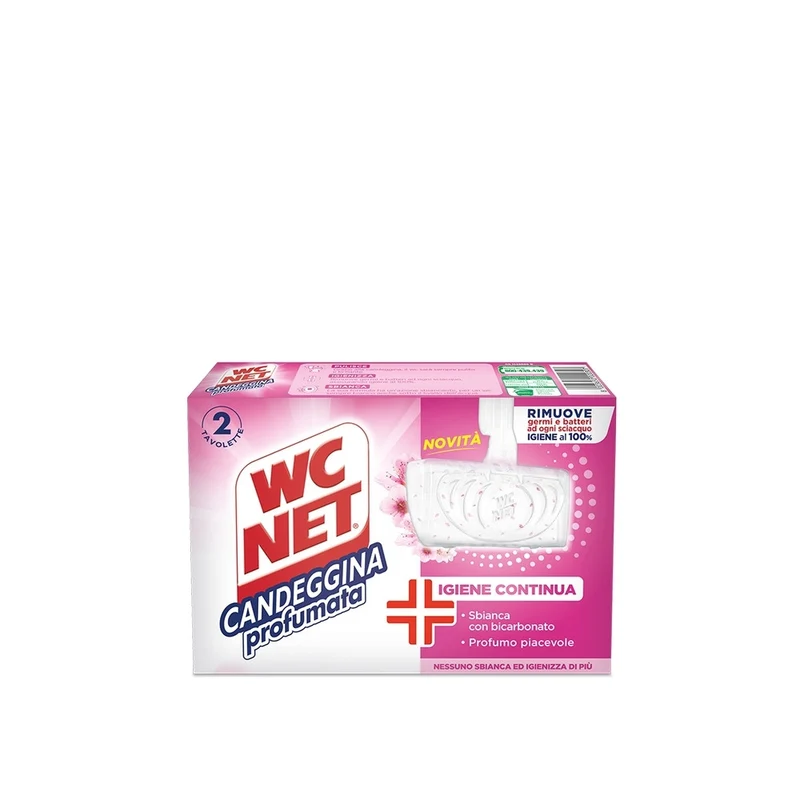 Wc Net Tavoletta Wc Candeggina Profumato Pz2