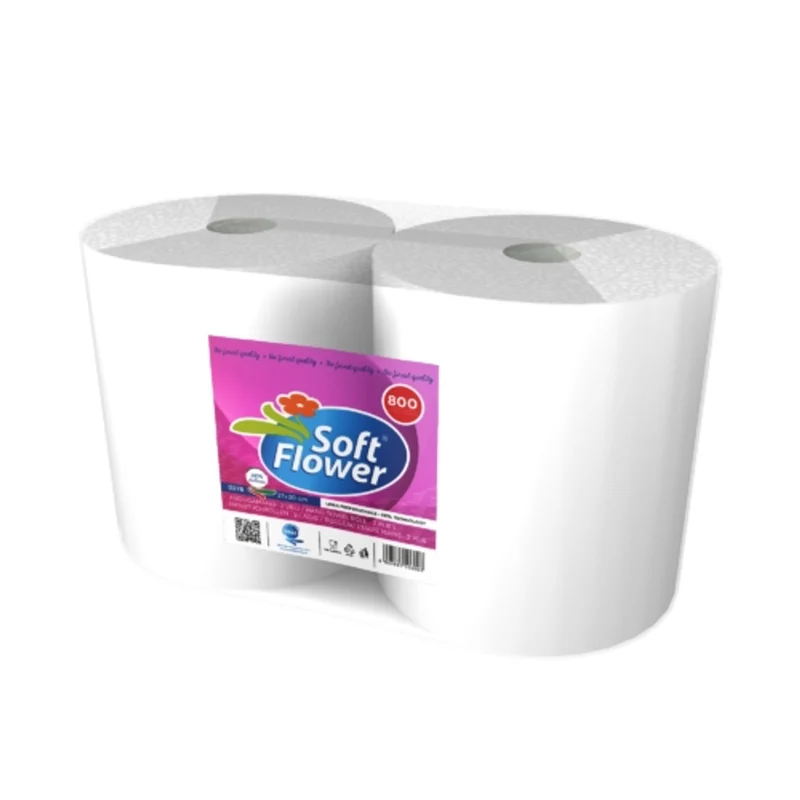 Soft Flower Asciugatutto 2 veli 2x1000 strappi