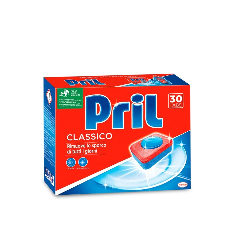 Pril Tabs Classico Igiene 30Pz