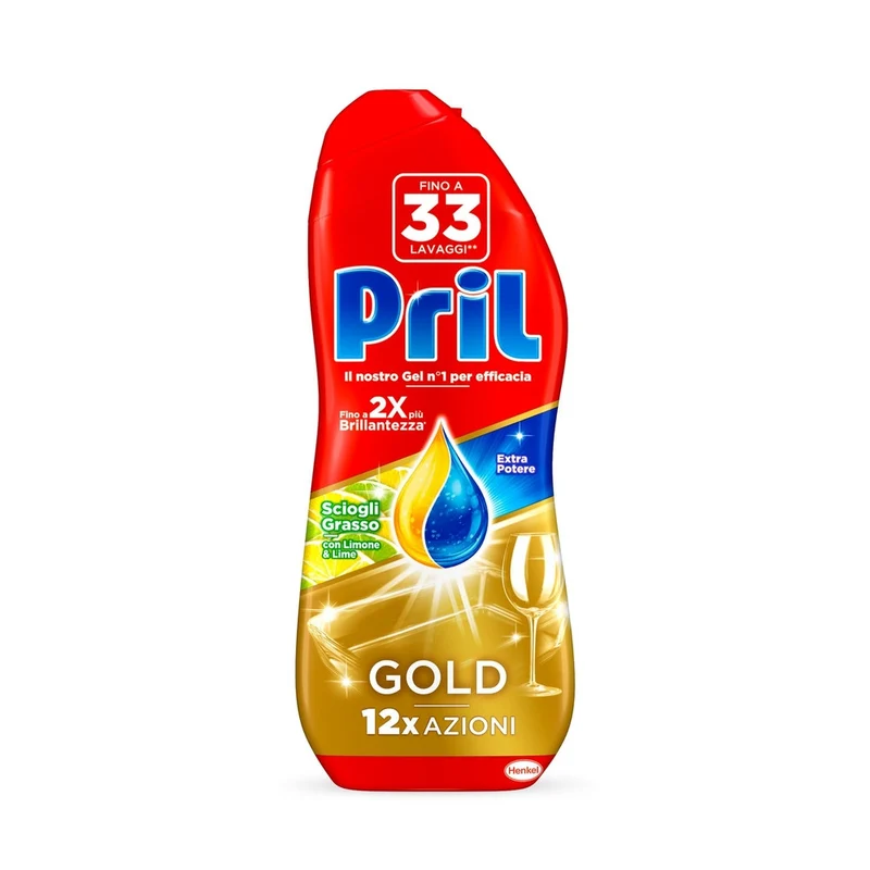Pril Gold Gel Lavastoviglie Limone Lv33