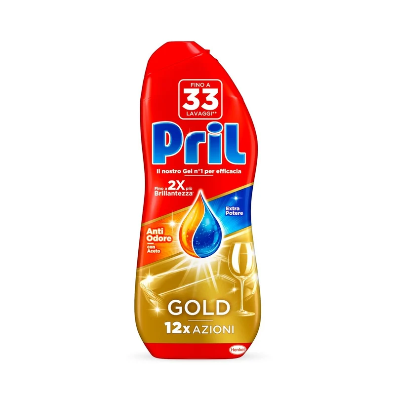 Pril Gold Gel Lavastoviglie Aceto Lv33