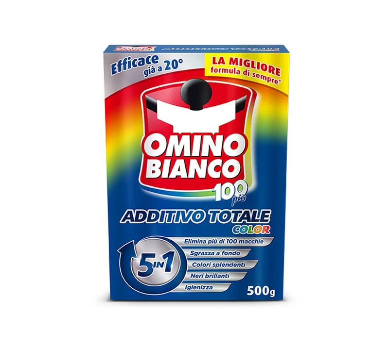 Omino Bianco Addittivo 100Piu 500Gr 5In1 Colore