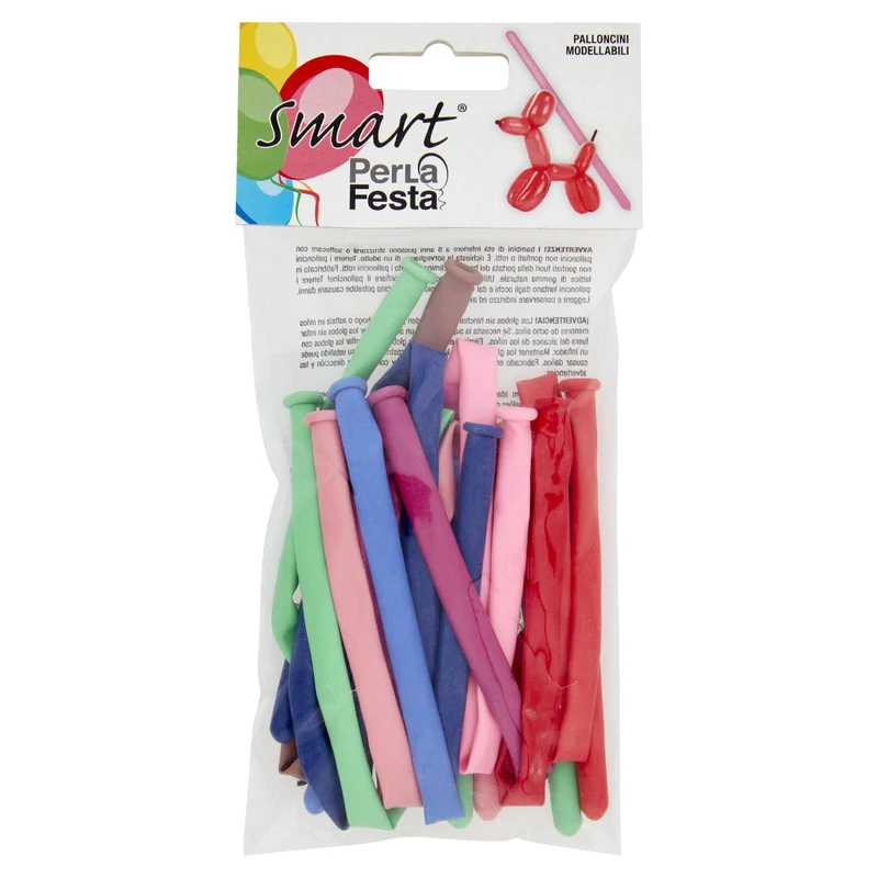 Smart PerLa Festa Palloncini Modellabili 12 pz