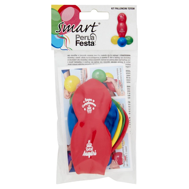 Smart PerLa Festa Kit Palloncini Totem 5 pz