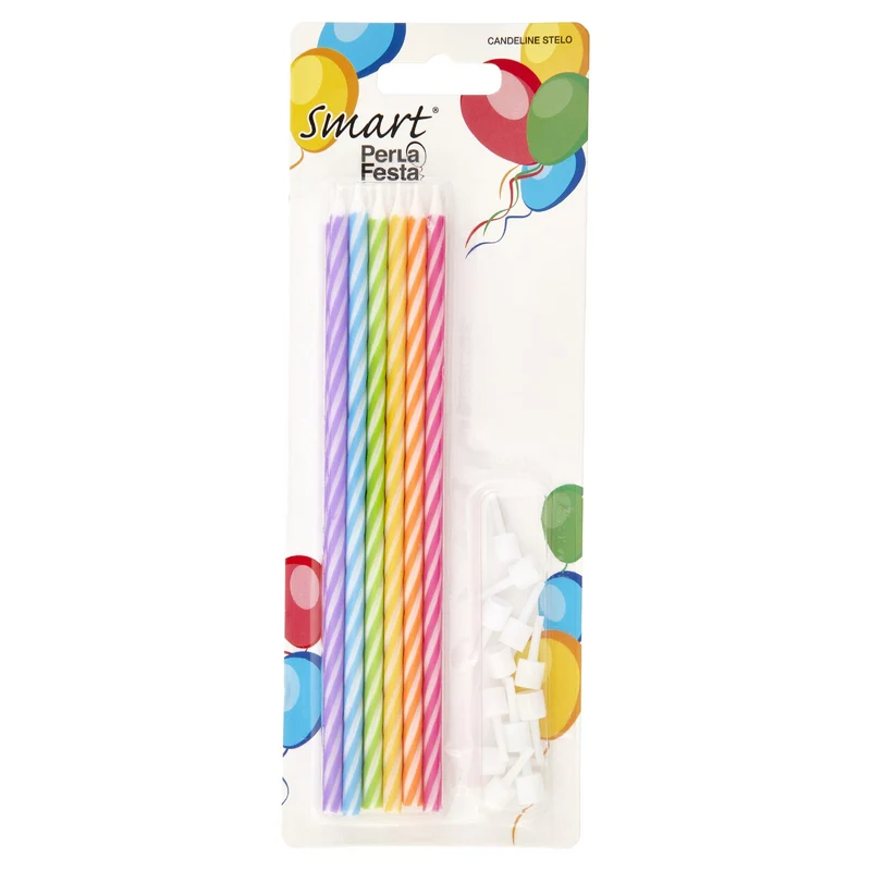 Smart PerLa Festa Candeline Stelo 12 pz