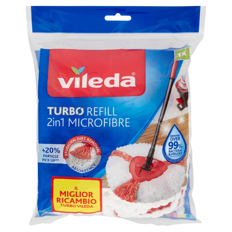 Vileda Sistema Turbo Ricambio Super Mocio
