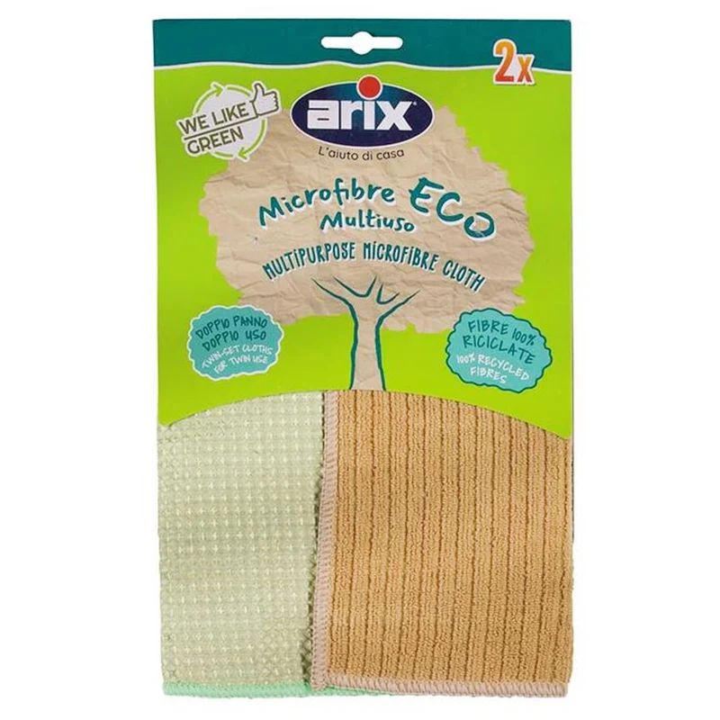 Arix Panno Microfibra Eco Multiuso - 2pz