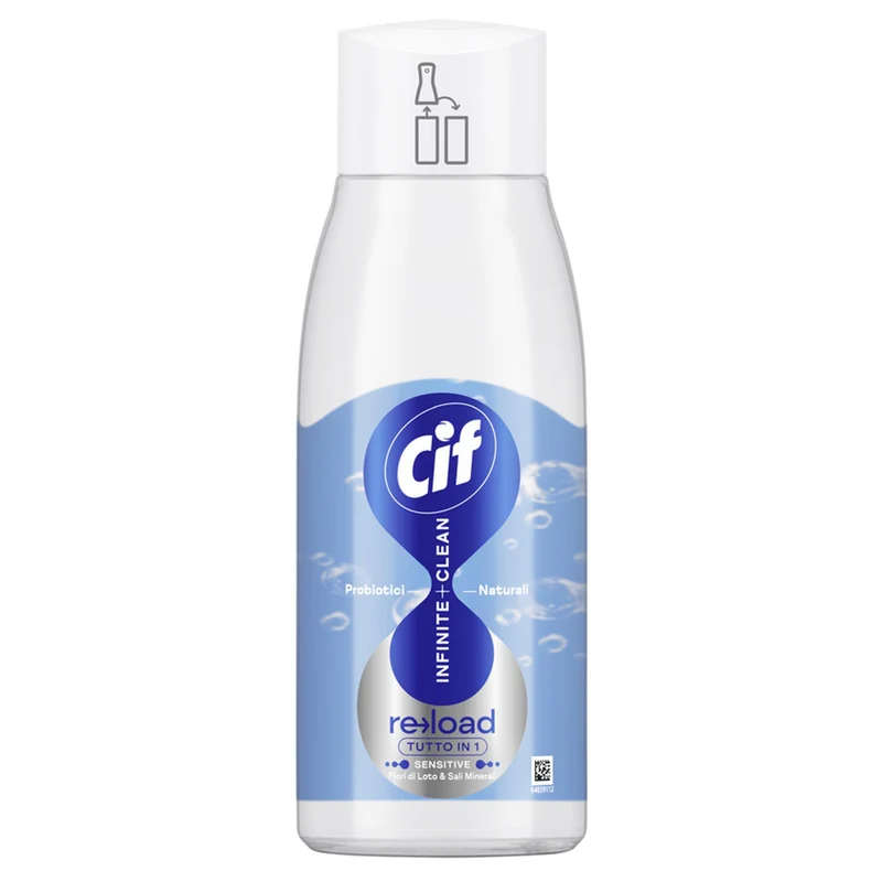 Cif Infinite Clean Ricarica 590ml - Loto e Sali Marini