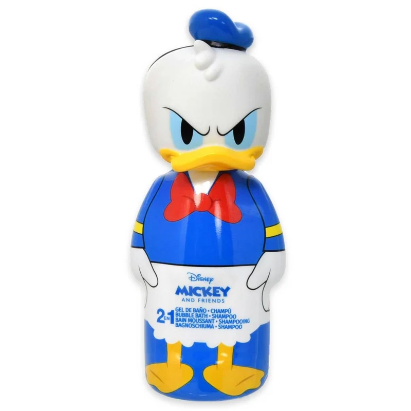 Paperino Shower Gel 2in1 con Ventosa per Bambini - 300ml