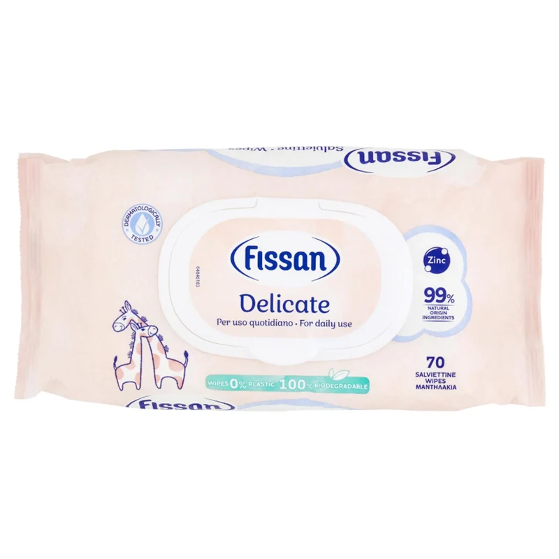Fissan Baby Salviettine Delicate per Bambini - 70pz