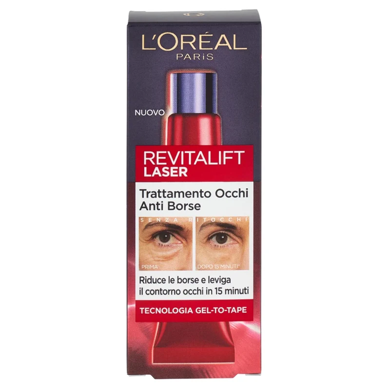 Loreal Paris Revitalift Laser Trattamento Occhi Anti-Borse - 15ml